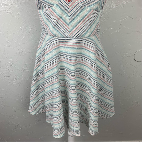 Paper Crane Aztec/southwestern Boho mini dress Med - Picture 3 of 9